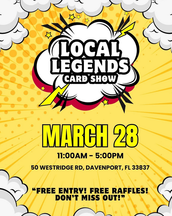 Local Legends Card Show - Davenport
