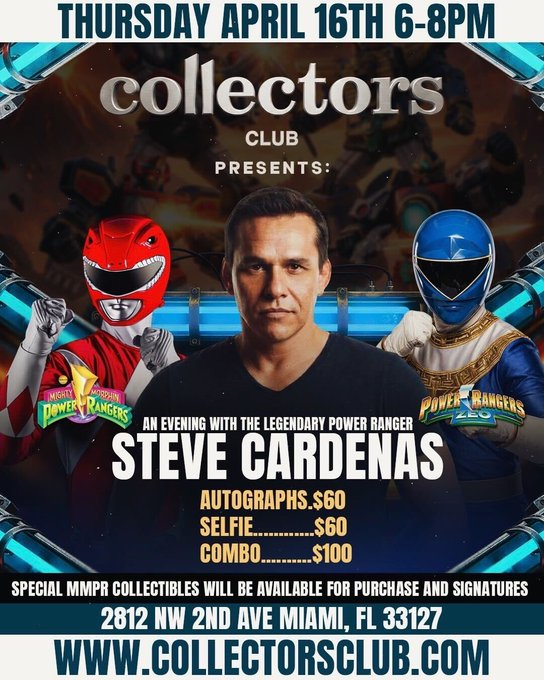 Steve Cardenas Autograph Signing - Miami