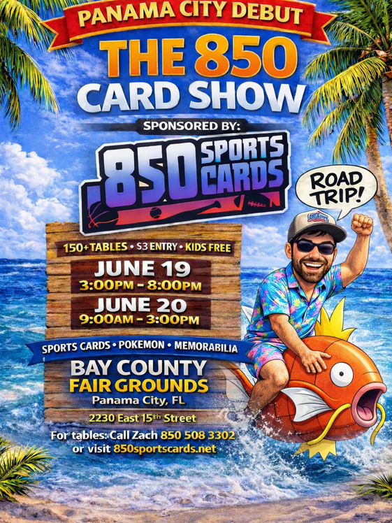 The 850 Card Show - Panama City