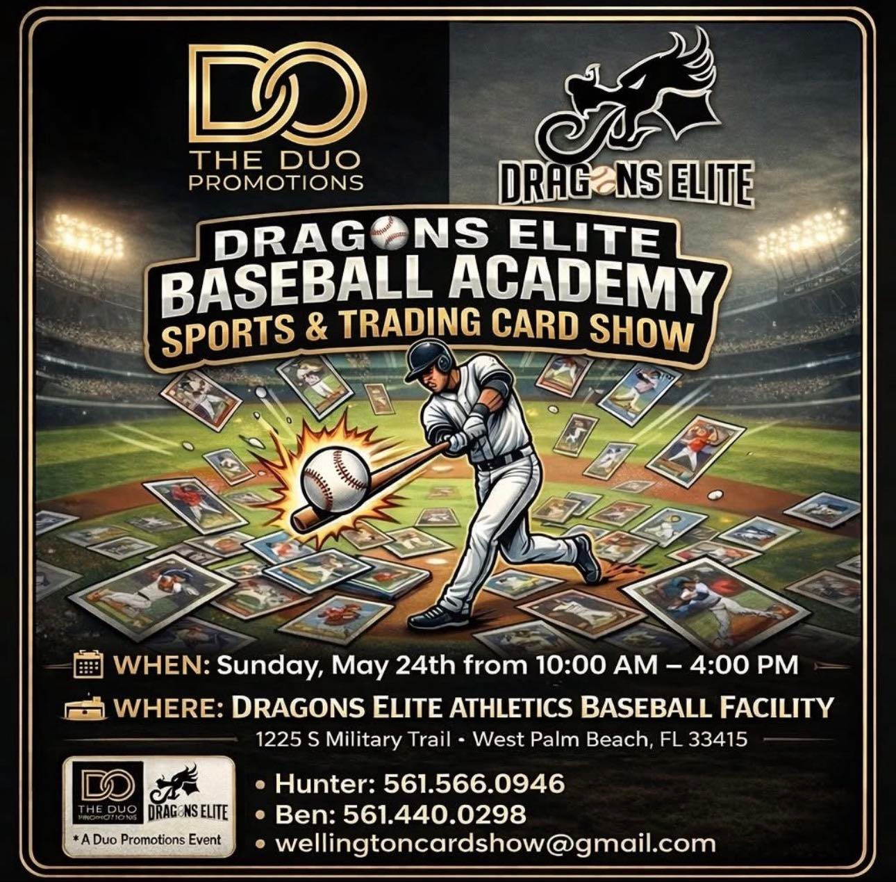 Dragons Elite Baseball Academy Sports & Trading Card Show - West Palm Beach