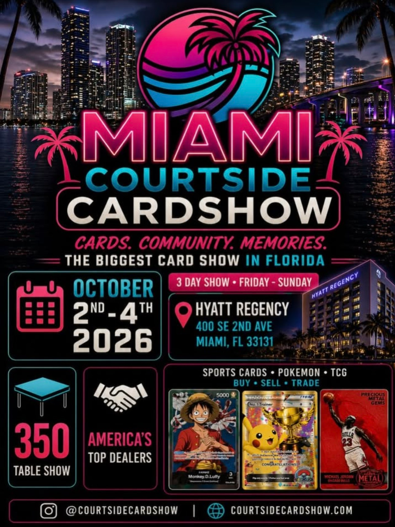 Miami Courtside Card Show - Miami