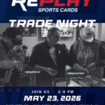 Trade NIght at Replay Sports Cards