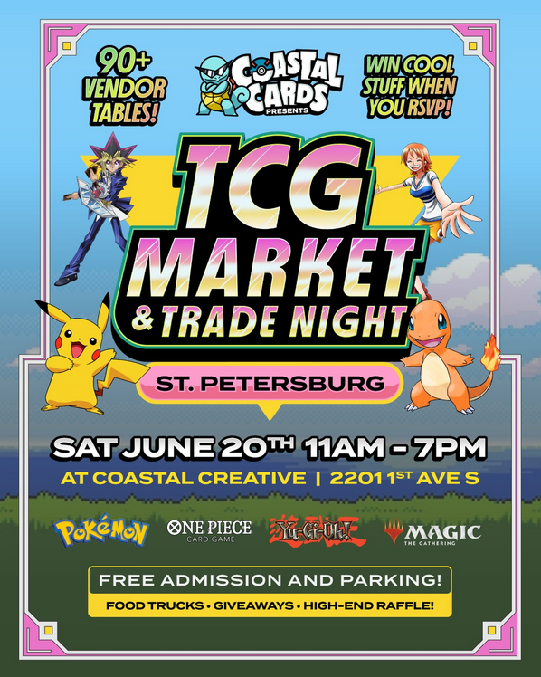TCG Market & Trade Night at Coastal Creative - St. Petersburg